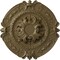 Ekena Millwork Southampton Ceiling Medallion (Fits Canopies up to 2 3/4"), 16 3/8"OD x 1 3/4"P, Mississippi Mud CM17SOMMF - alternate 1